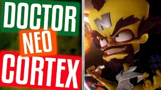 Crash Bandicoot - The Story & Evolution Of Doctor Neo Cortex
