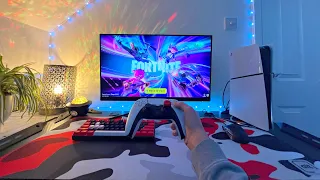 Fortnite On PlayStation 5 Slim (120FPS Gameplay)