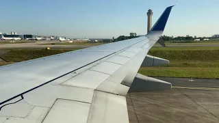 (4K) United 737-900 Landing In Houston-Bush Int'ctl