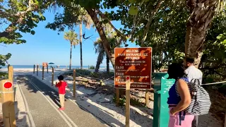 Checking Out the Parking Situation and Beach at Delnor-Wiggins Pass State Park (04/26/24)