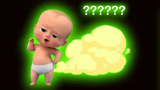 Boss Baby "Fart & I am the Boss" Sound Variations cocomelon in 31sec