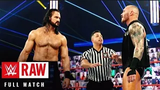 FULL MATCH — Randy Orton vs. Drew McIntyre: Raw, Feb. 8, 2021