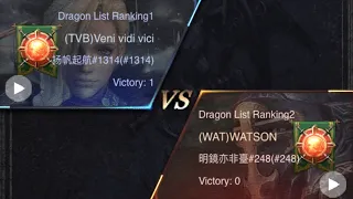 Clash of kings : DC S8 FINALS : WAT 248 vs TVB 1314