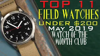 11 Best Budget Field Watches $35 - $200 Vostok, Orient, Seiko, Timex and more.