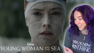 NEW Daisy Ridley Film | Young Woman and the Sea trailer reaction
