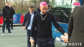 The day of Neymar Jr pink colour hairstyle ( 1/2/2020) || HD