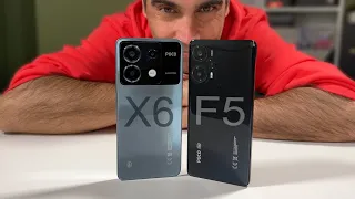 Poco F5 vs Poco X6 | ¿Hay mucha diferencia?