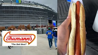 Thumann’s Hot Dog at MetLife Stadium Review