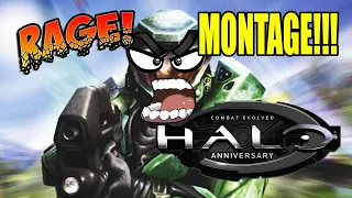 TRY NOT TO LAUGH! Halo CE Rage Funtage!