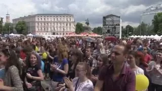 Кличко взяв участь в наймасовішому уроці англійської мови на Софійській площі