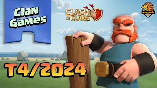 PHẦN THƯỞNG TRÒ CHƠI HỘI THÁNG 4 2024 Clash of Clans | Akari Gaming