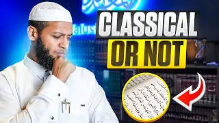 How do we know if a word is classical Arabic or not?