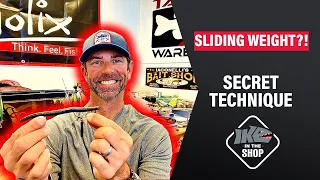 Secret Bass Fishing Technique!! (Sliding Weight Rig!)