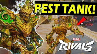 Groot is the BEST TANK in Marvel Rivals! (CLUTCH Ranked Gameplay!)