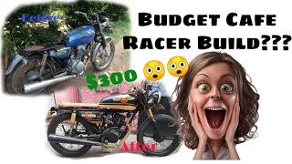 I built the cheapest cafe racer in history | Spent only $??? 😲😲