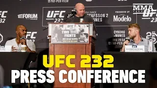 UFC 232: Jones vs. Gustafsson 2 Press Conference  - MMA Fighting