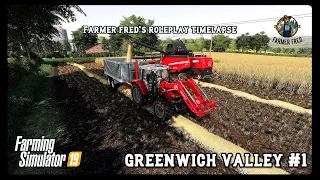 Farmer Freds First Day Greenwich Valley EP1 FS19 Role Play Timelapse