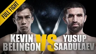 ONE: Full Fight | Kevin Belingon vs. Yusup Saadulaev | A Spectacular Knockout | October 2012