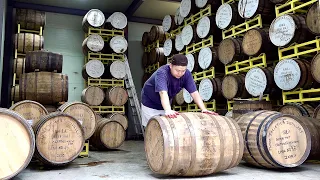 Amazing Process of Making Whiskey by Korea’s First Single Malt Whiskey Distillery