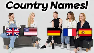 Country Name Differences!! (US, UK, Germany, France, Spain)