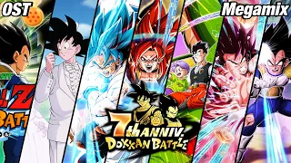 ALL 7th ANNIVERSARY OST GLOBAL MEGAMIX | Dragon Ball Z Dokkan Battle