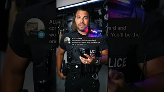 Hater Says I’m A Coward Police Officer