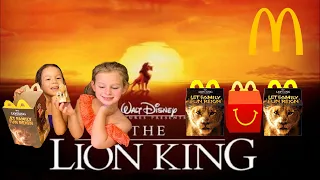 Disney The LION KING Full Set McDonalds Happy Meal Toys