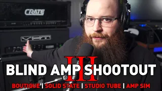 Blind Amp Shootout 3 | Two Tube Amps vs Solid State vs Amp Sim