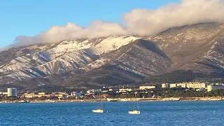 ГЕЛЕНДЖИК. СНЕГ И ХОЛОД В ГЕЛЕНДЖИКЕ. РЕЗКО ПРИШЛА ЗИМА!