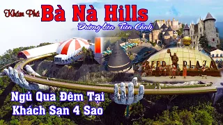 Đi Chơi Bà Nà Hills - Ngủ Qua Đêm Ở Khách Sạn 4 Sao Trên Làng Pháp Và Cái Kết Siêu Bất Ngờ