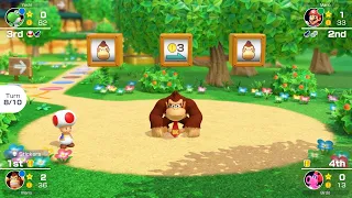 Mario Party Superstars #245 Woody Woods Donkey Kong vs Birdo vs Mario vs Yoshi