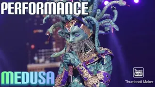 Medusa Performs "New York, New York" By Frank Sinatra | Masked Singer | S9 E3