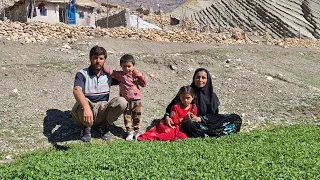 One Day After the Flood: The Atabak Family Cleans up the Effects of the Flood