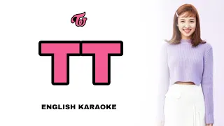 TWICE - TT - ENGLISH KARAOKE / INSTRUMENTAL