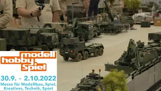 modell hobby spiel – RC-Modellbau, Militär | Messe Leipzig 2022