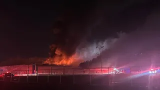 LIVE: Fire engulfs vacant Kmart in Minneapolis
