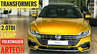 500 BİN LİRALIK EN YAKIŞIKLI VOLKSWAGEN | R LİNE ARTEON | 2.0 TDI 240HP 4MOTION | TURMERİK SARI