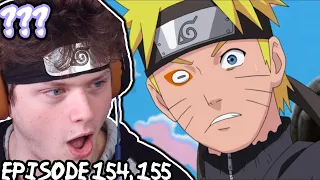 NARUTO SAGE MODE TRAINING! Naruto Shippuden Reaction: Episode 154 155