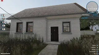 Working on a house that caught fire/house flipper