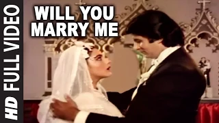 Will You Marry Me Full Song | Mard | Amitabh Bachchan, Amrita Singh