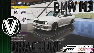 Forza Horizon 5 | 1991 BMW M3 Drag Build And Tune *OLD SCHOOL SLEEPER* (Forza Horizon 5 Guides)