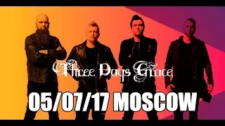 Three Days Grace 05/07/17 Full Show Moscow