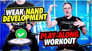 Best 5-Minute Weak Hand Pad WORKOUT! (For Beginners & Intermediate Players)