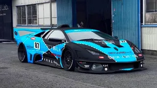 Liberty Walk Reveals 1,500-HP Lamborghini Murcielago Drift Machine