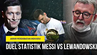 Akhiri Perdebatan Itu‼️Inilah Duel Statistik Individu yang Buat Messi Lebih Unggul Dari Lewandowski