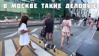 🇷🇺 В МОСКВЕ ТАКИЕ ДЕЛОВЫЕ...MOSCOW-CITY WALK🔥👍Moscow business style