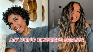 Braid my hair with me | BOHO GODDESS BRAID TUTORIAL