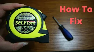 How to Fix Komelon Self Lock Measuring Tape