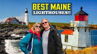 Top 8 Free Maine Lighthouses To Visit!! | Must-See Lighthouses in Maine! | Maine Travel Show