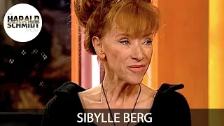 Sibylle Berg: "Schweinegrippe und sterben sind in Ordnung!" | Die Harald Schmidt Show (ARD)